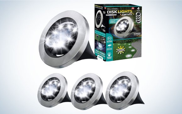 Bell + Howell patio lights on a plain background