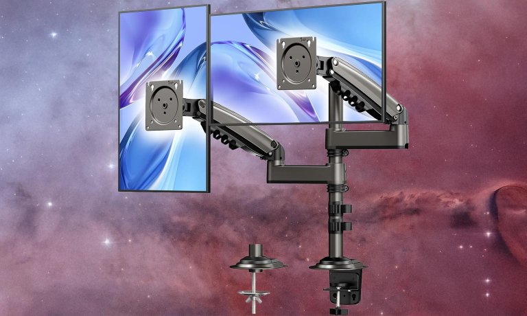 HUANUO 17-32 Inch Dual Monitor Stand