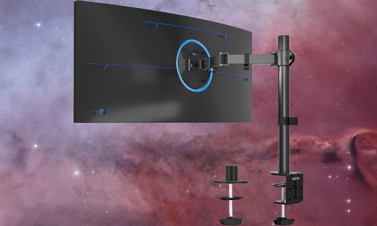 VIVO Single 13 to 38 inch Ultrawide Monitor Arm Desk Mount