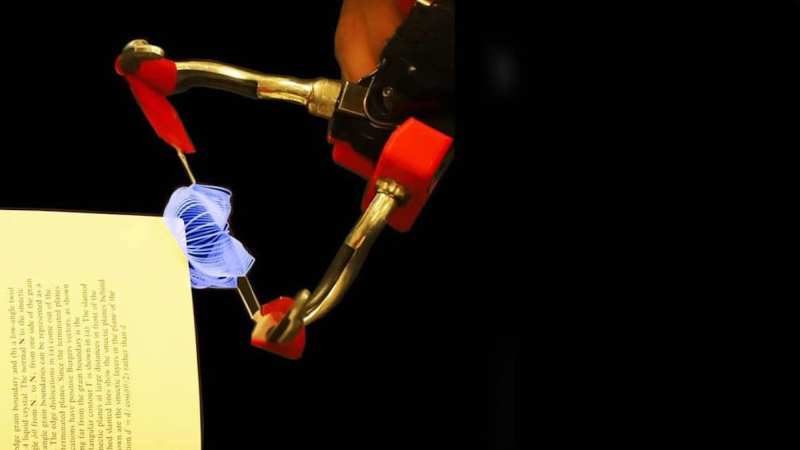 Origami-inspired robot can gently turn pages and carry objects 16,000 times its weight