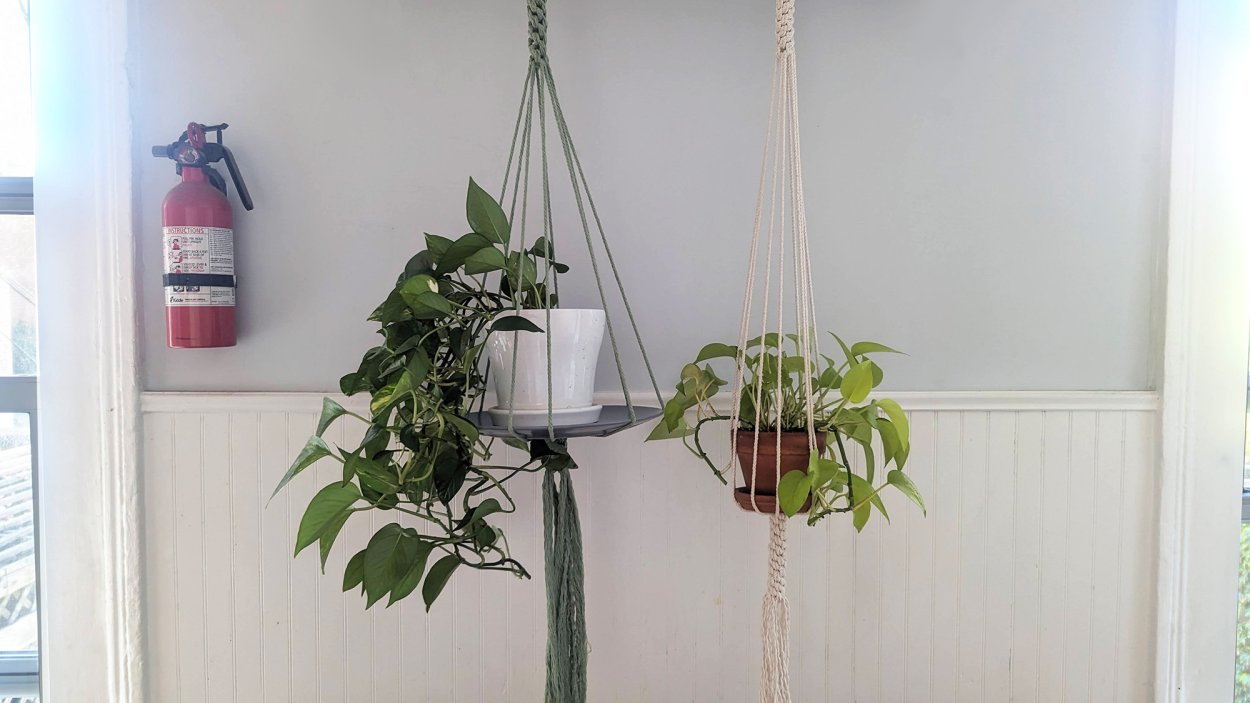 How to make an easy DIY hanging planter | Popular Science