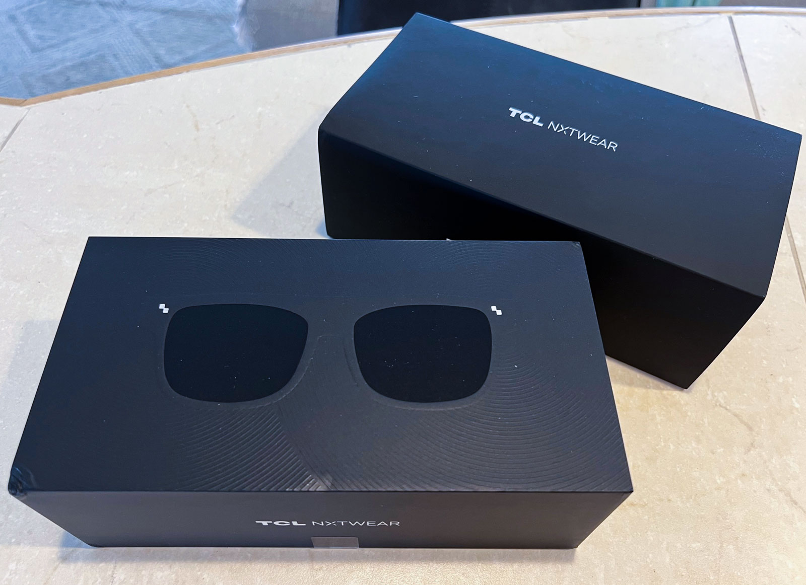 The TCL Smart glasses box