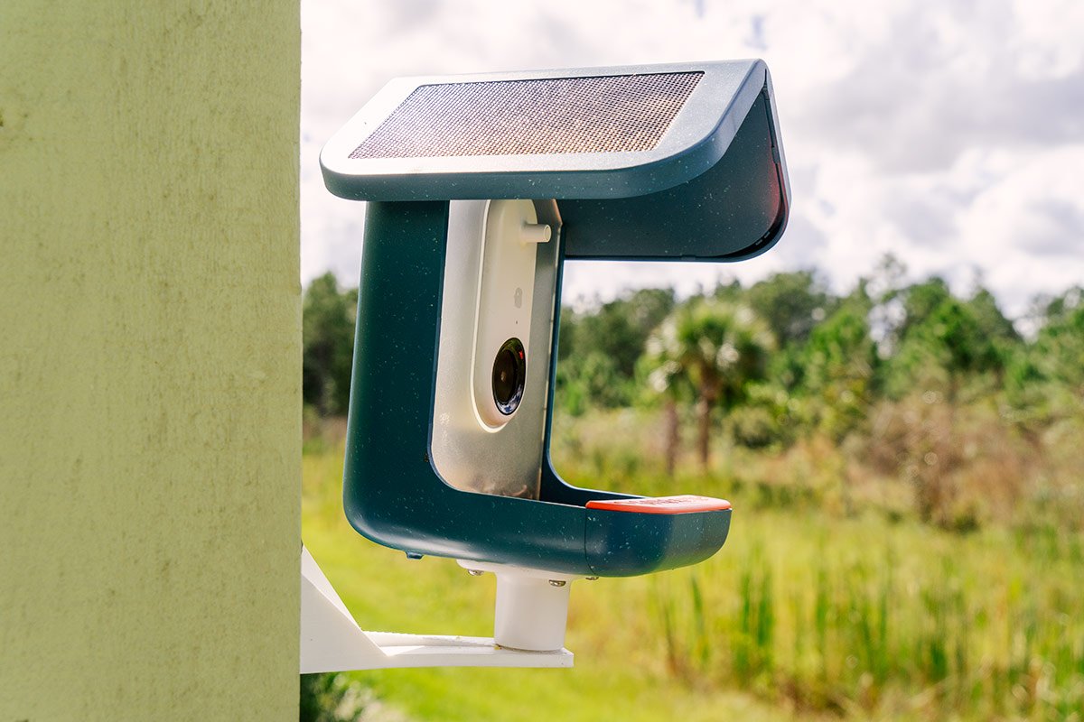 Bird Buddy Compatible Solar Charger Roof – Green – Replacement Roof Only