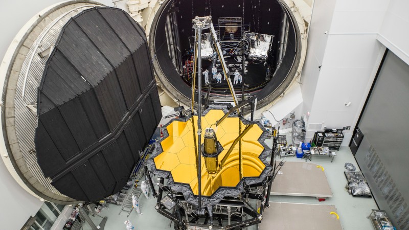 Plunge into an immersive IMAX movie featuring the James Webb Space Telescope