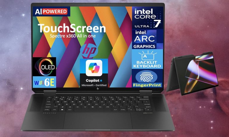 HP Spectre X360 touchscreen laptop