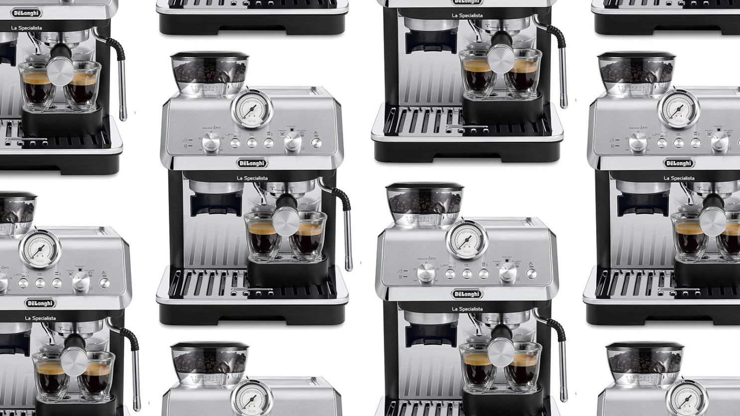 Splurge and save 200 on this highend De'Longhi espresso machine with grinder and milk frother