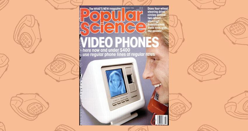 Move over, Facetime: We’re calling on a 1987 Mitsubishi VisiTel videophone