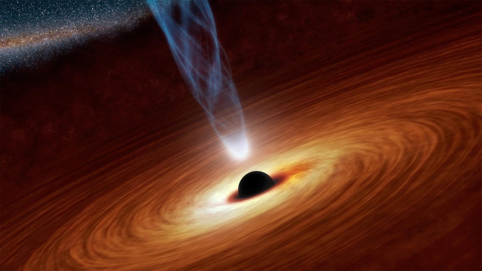 Astronomers find new way to measure a supermassive black hole | Popular ...