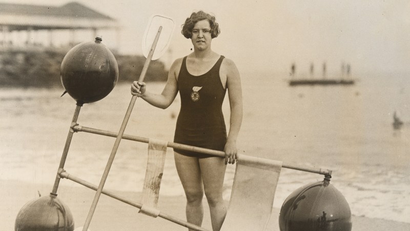 Gertrude Ederle and the grueling science of marathon swimming