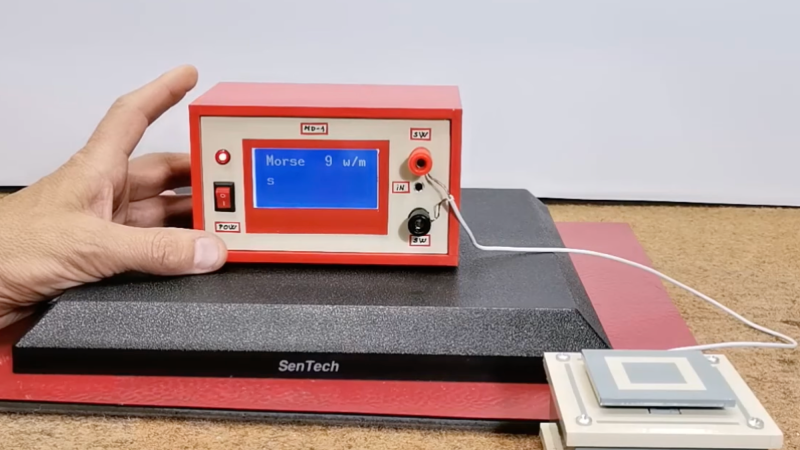 DIY Morse code translator gadget