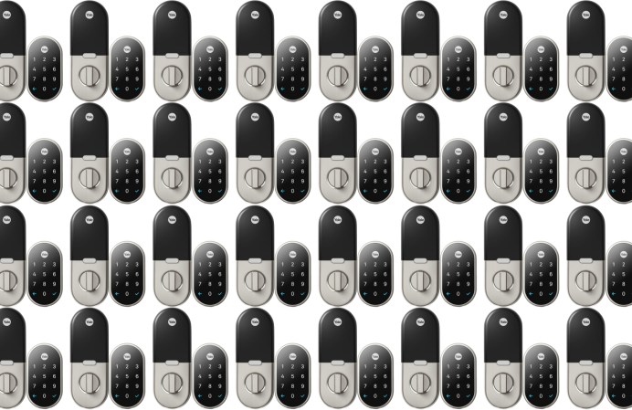 Google Nest x Yale Lock in a tiled configuration.