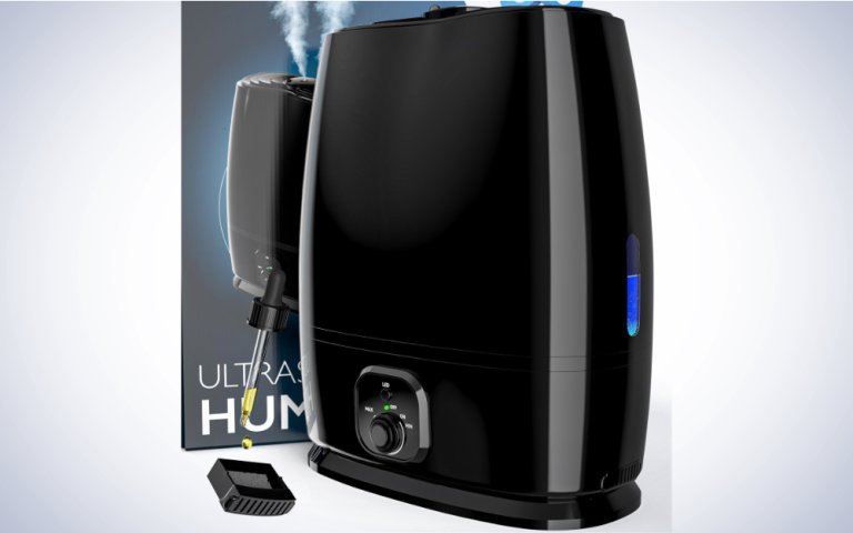 Everlasting Comfort Cool Mist Humidifier on a plain white background.