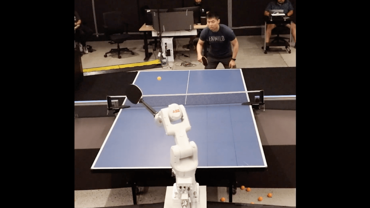 Watch Google's ping pong robot beat humans at their own game | Popular  Science