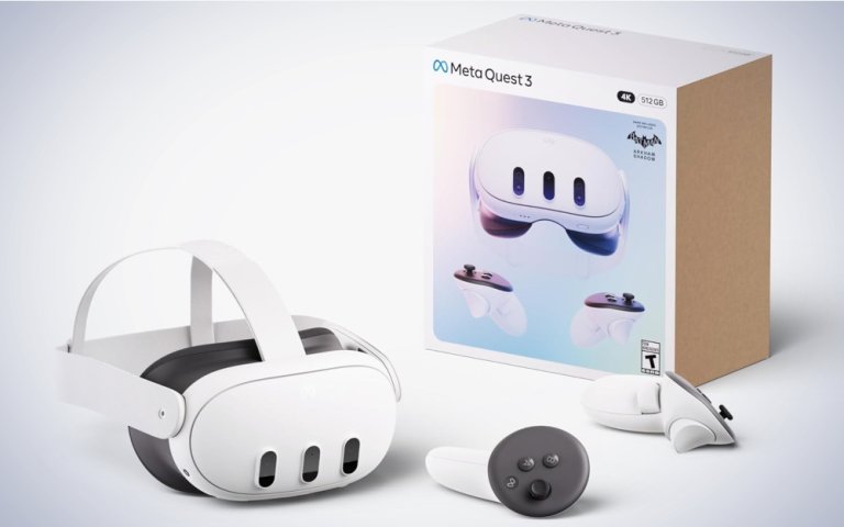 Meta Quest 3 on a plain white background.