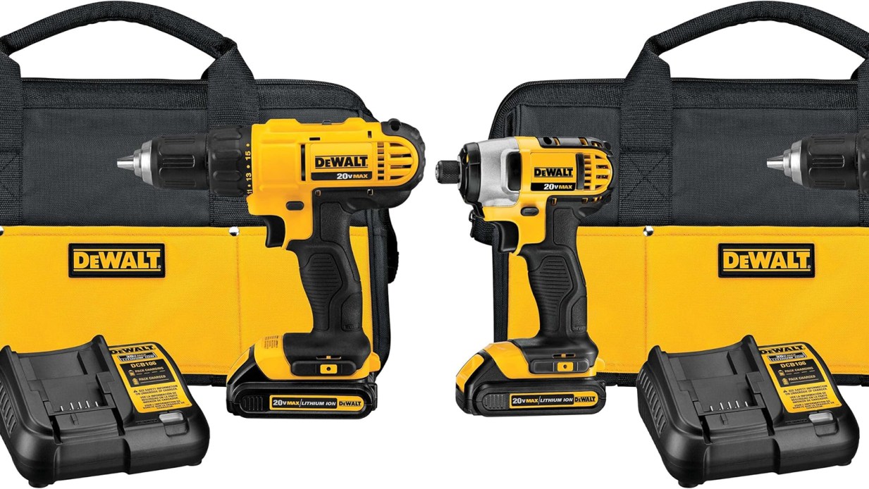 This 205-piece DeWalt Mechanics Tool Kit is cheaper than ever for Black
