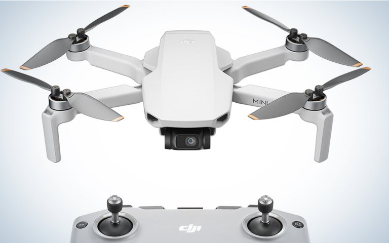 DJI Mini 4K drone with controller
