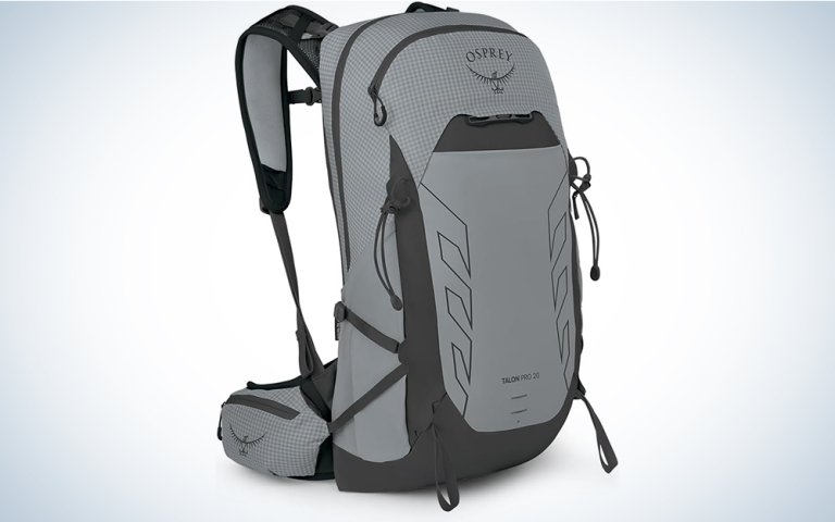 Osprey Talon 20L backpack on a plain background
