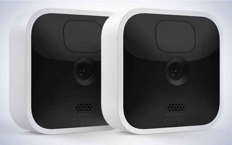 Blink Indoor Wireless Security Camera (2-Pack) on a plain white background.