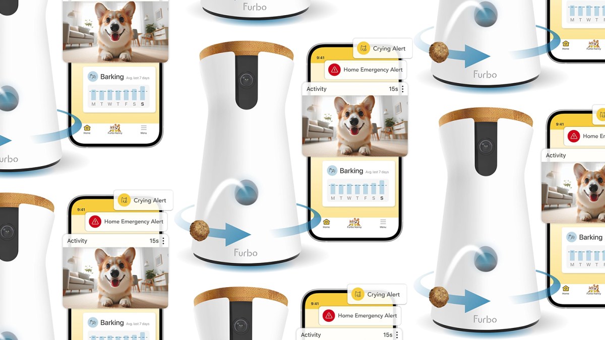 The Furbo pet camera and pet dispenser is 55% off and still