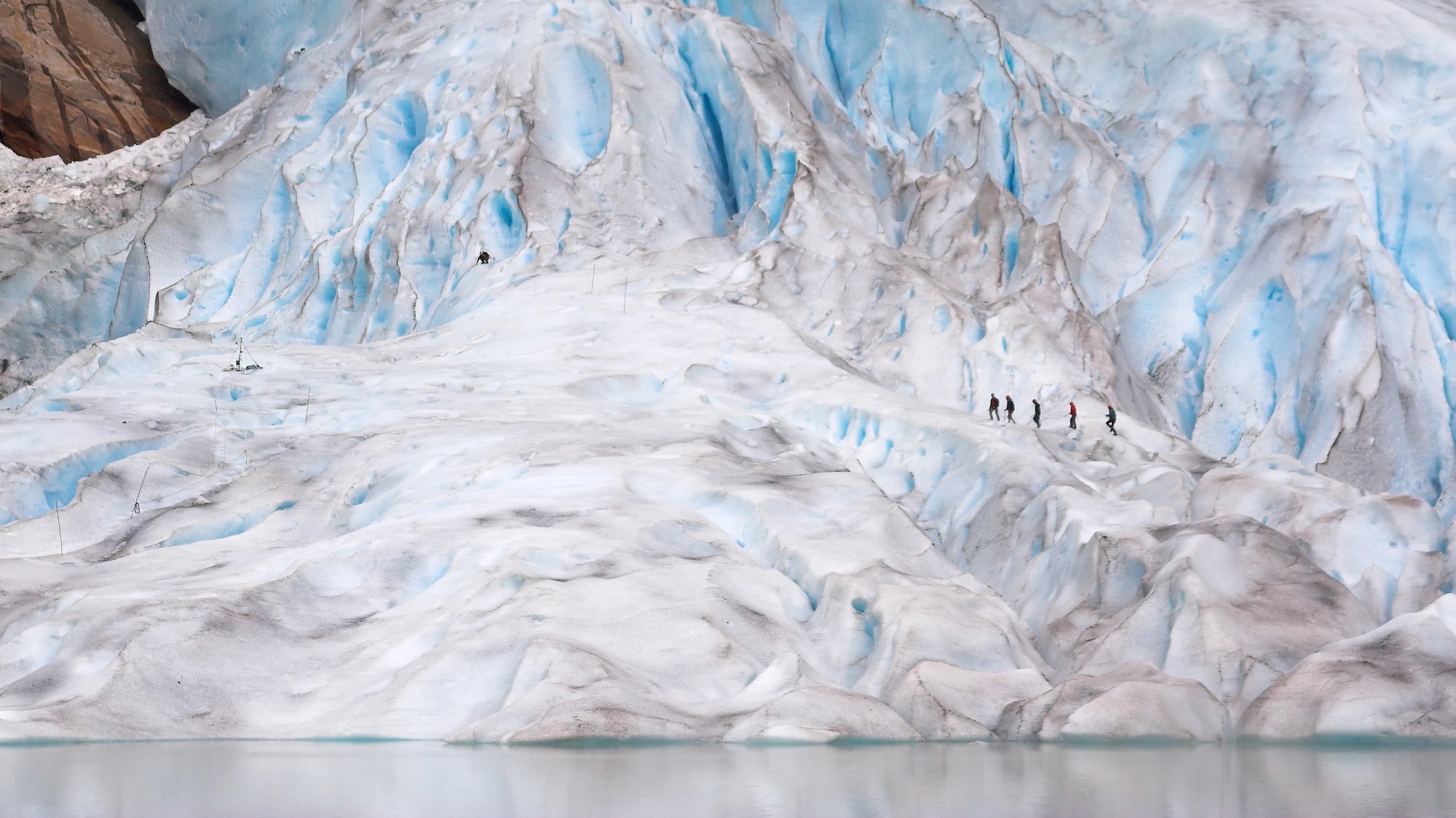 Don't even think about hiking on a glacier without a guide