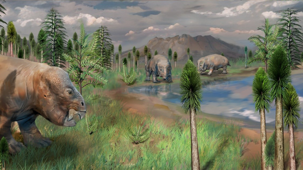 The remote locale that shielded plants during Earth's biggest mass ...