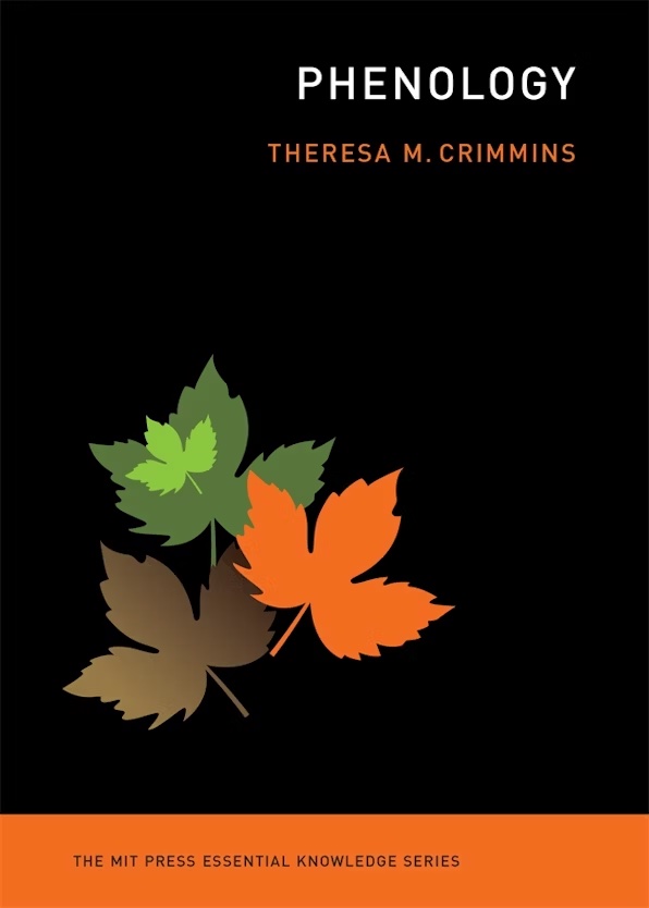 book cover for phenology featuring leaves