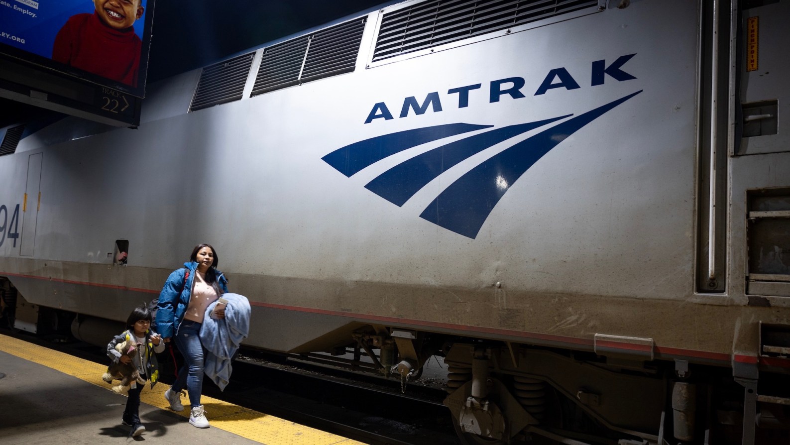 What happens if Amtrak gets privatized? You get there on time!
