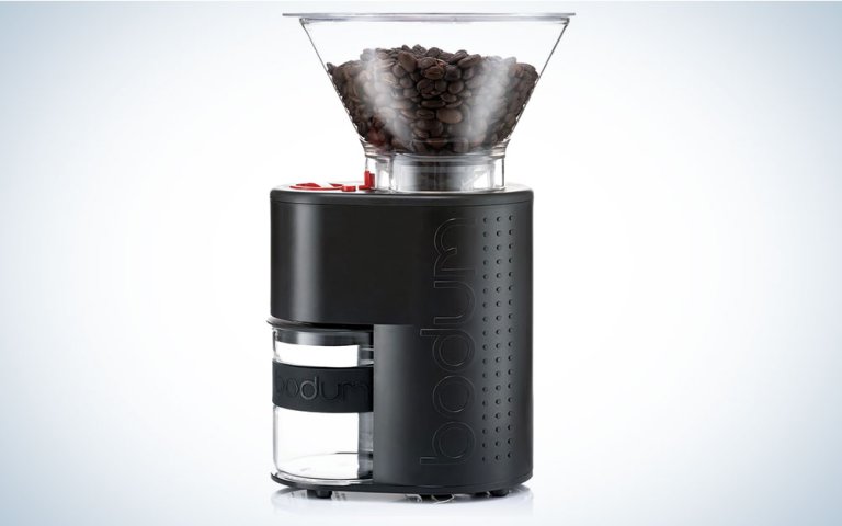 Bodum coffee grinder on sale at Amazon
