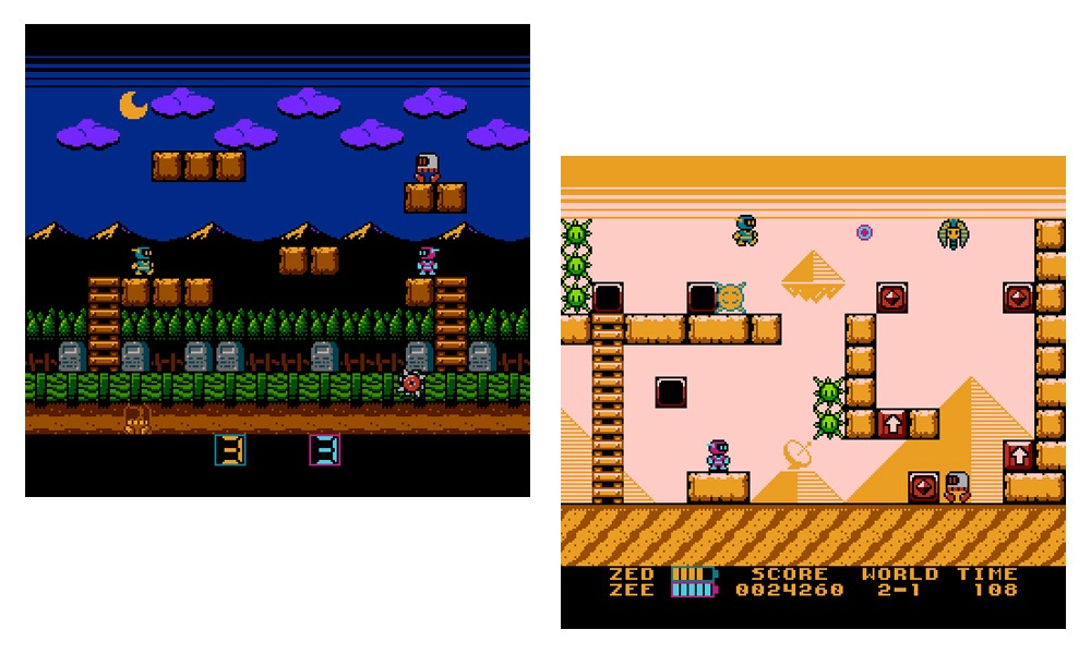 screenshots of video games