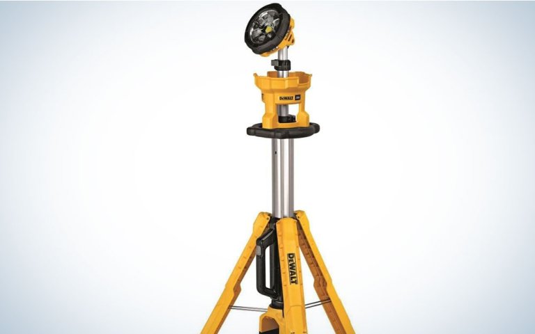 DeWalt floodlight with stand