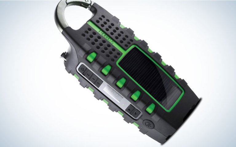 Eton Scorpion flashlight with crank power