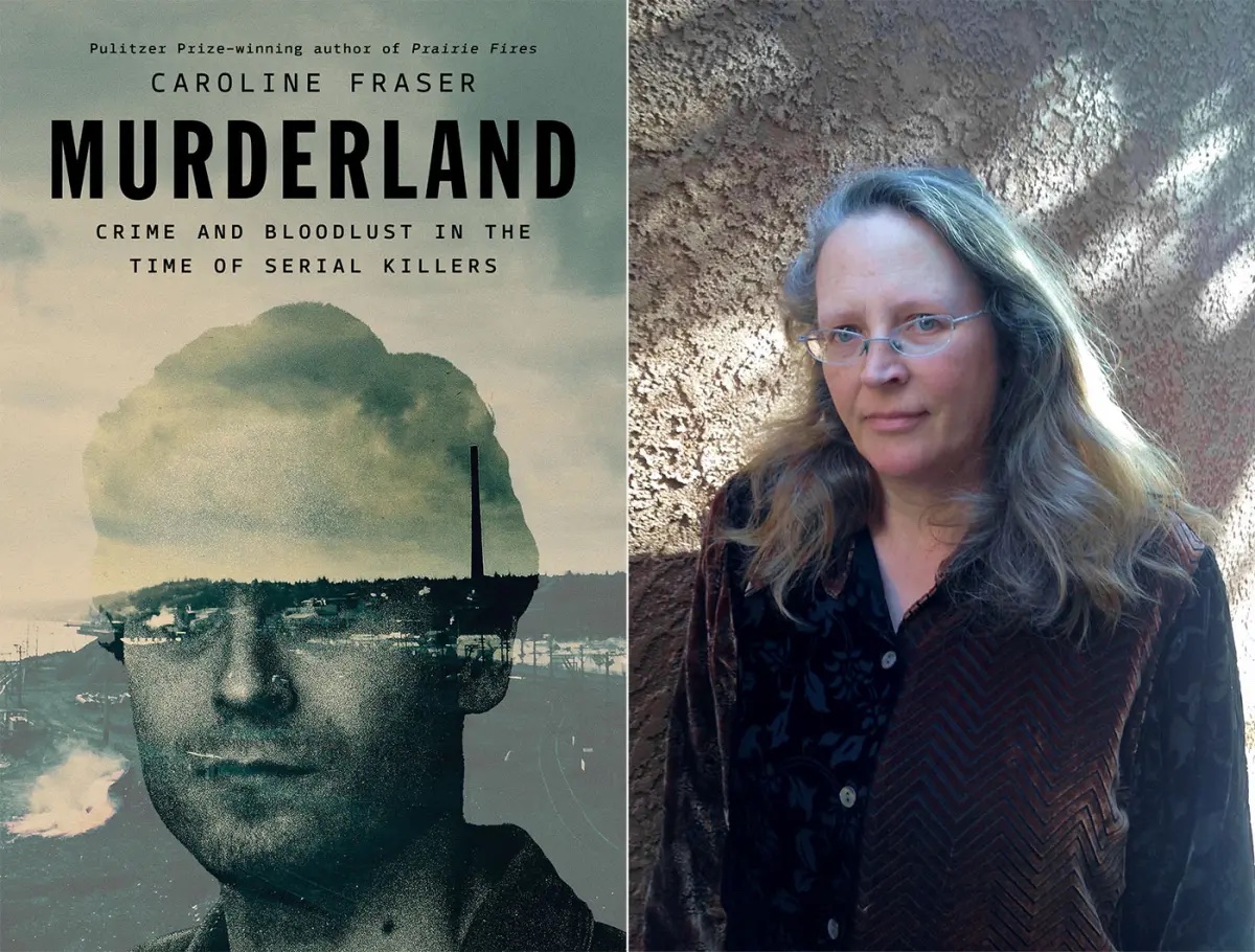 book cover and author