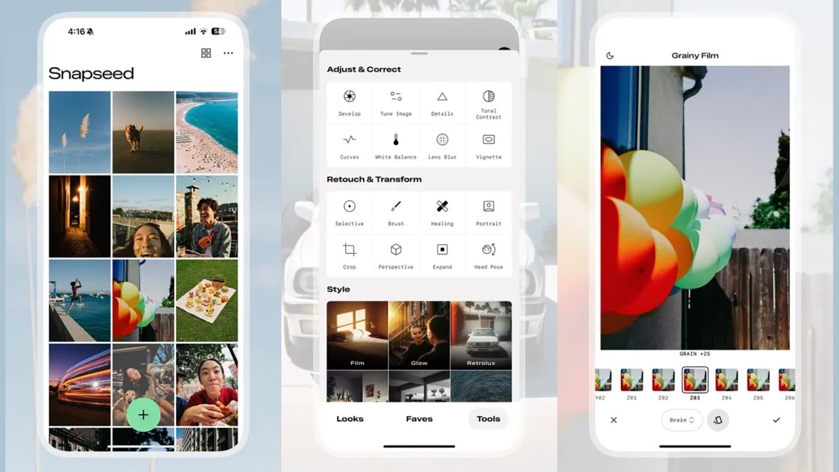 Snapseed screenshot 1