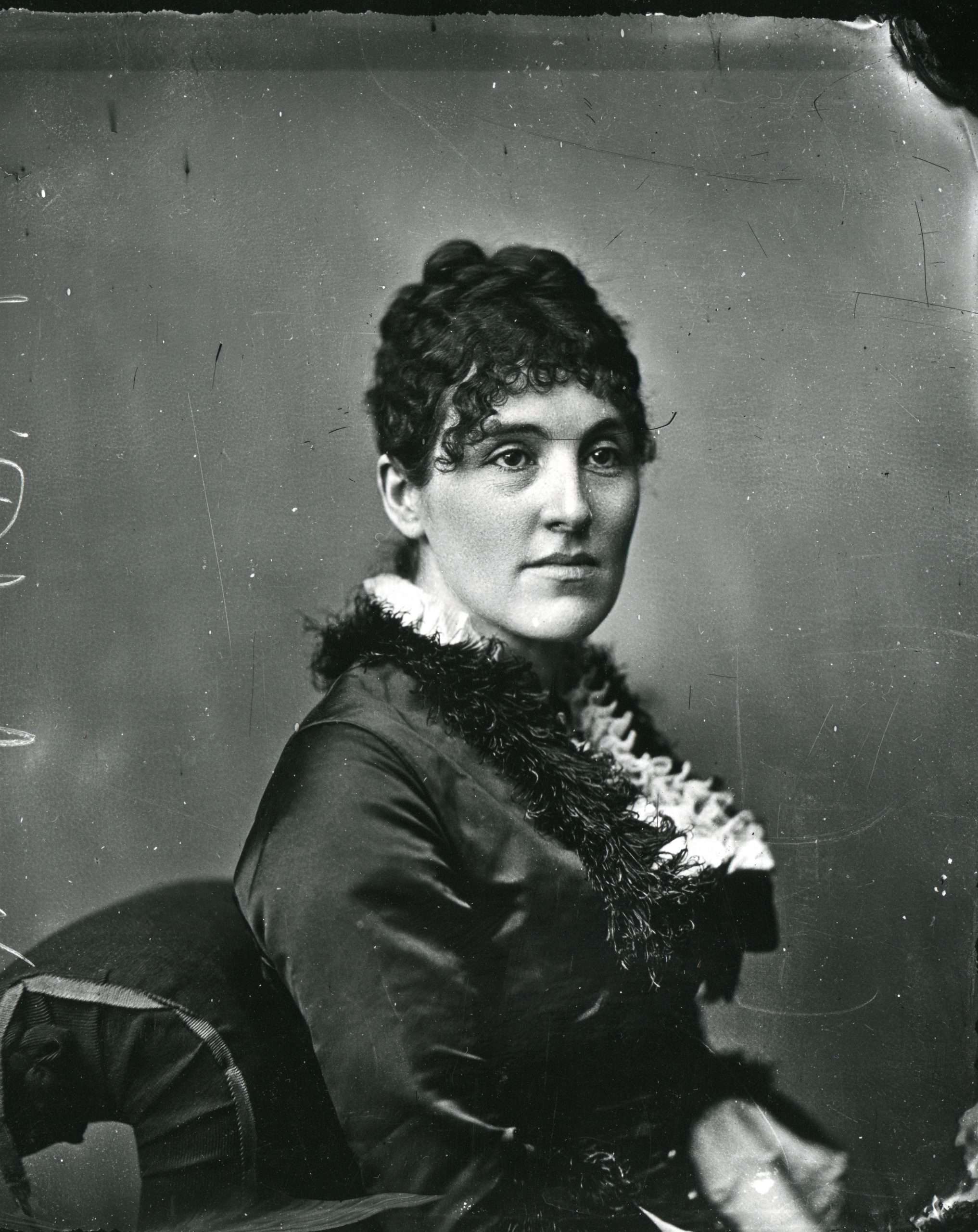 old portrait of woman