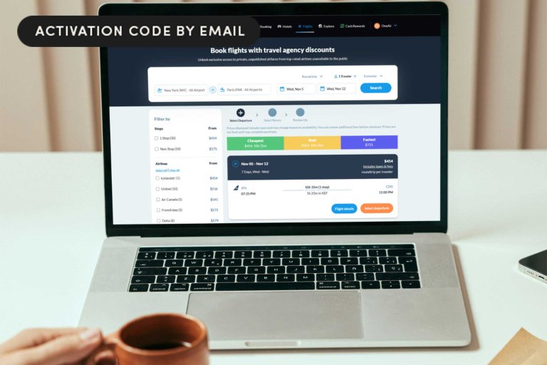Header image for OneAir Elite: Lifetime Subscription (Save Money On Your Existing Hotel and Flight Bookings) Stack Commerce sponsored deal