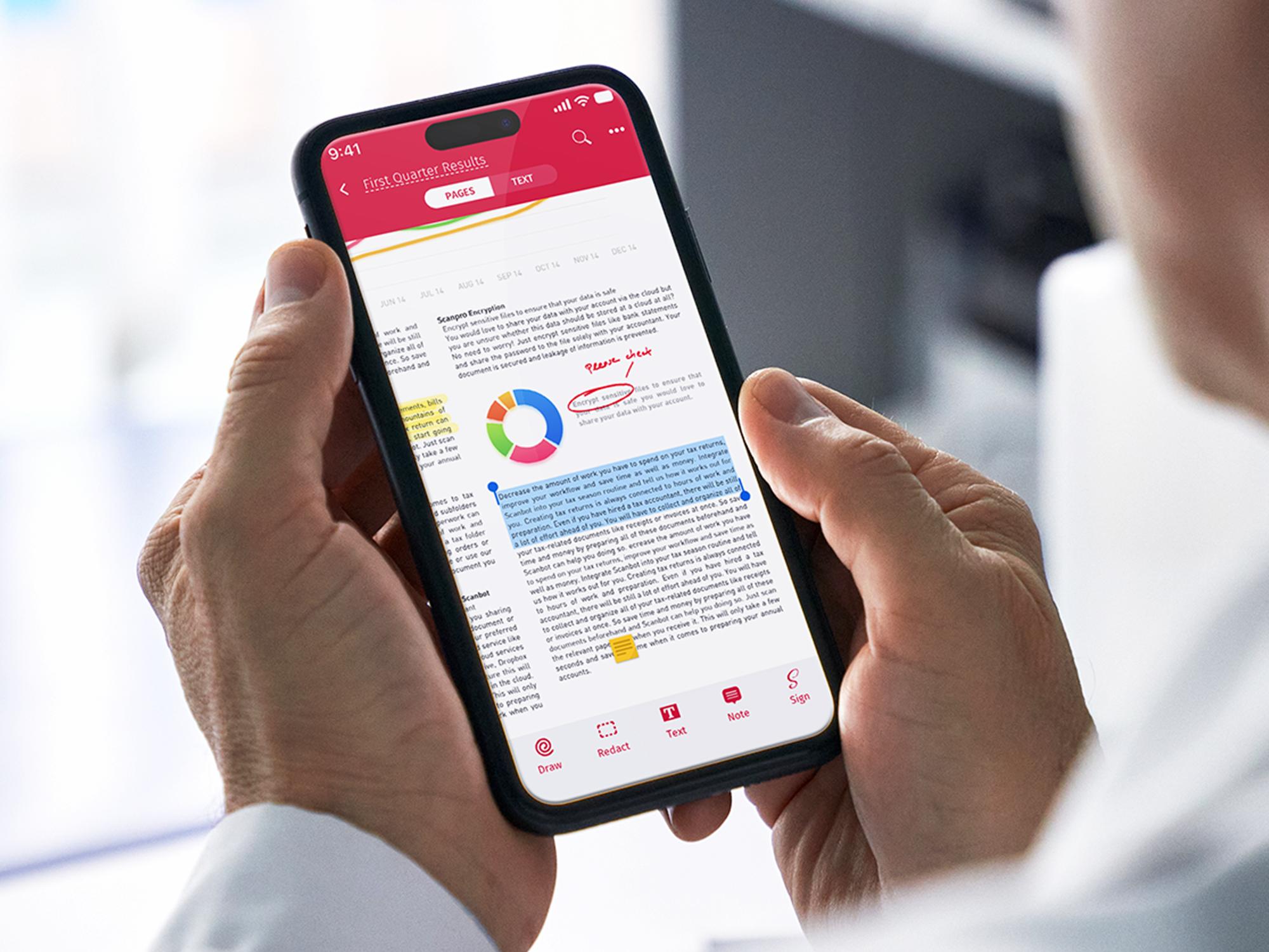 Header image for SwiftScan VIP ultra-clear documents scanner app Lifetime Subscription Stack Commerce sponsored deal