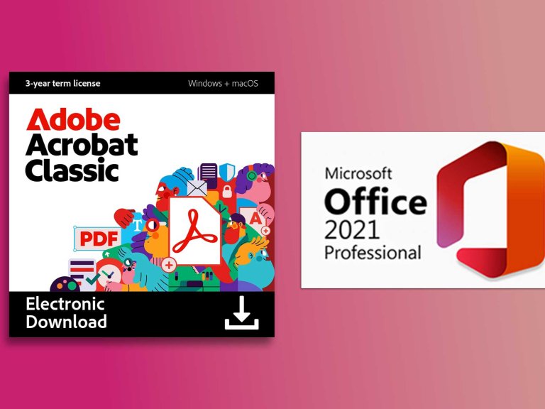 Header image for Adobe Acrobat Classic plus Microsoft Office Professional License Bundle Stack Commerce sponsored deal