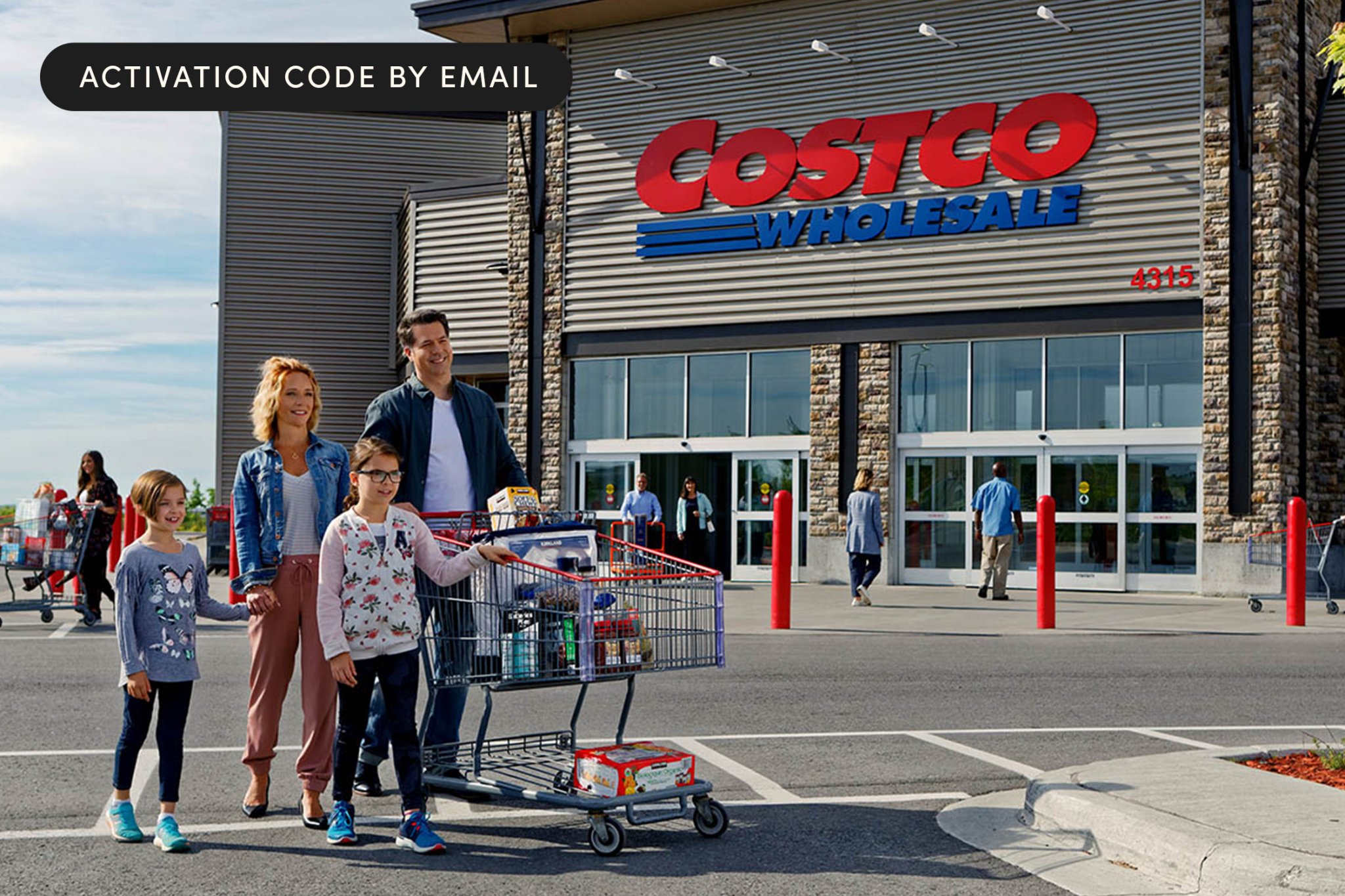 Header image for a $20 Digital Costco Shop Card with a Costco 1-Year Gold Star Membership Stack Commerce sponsored deal