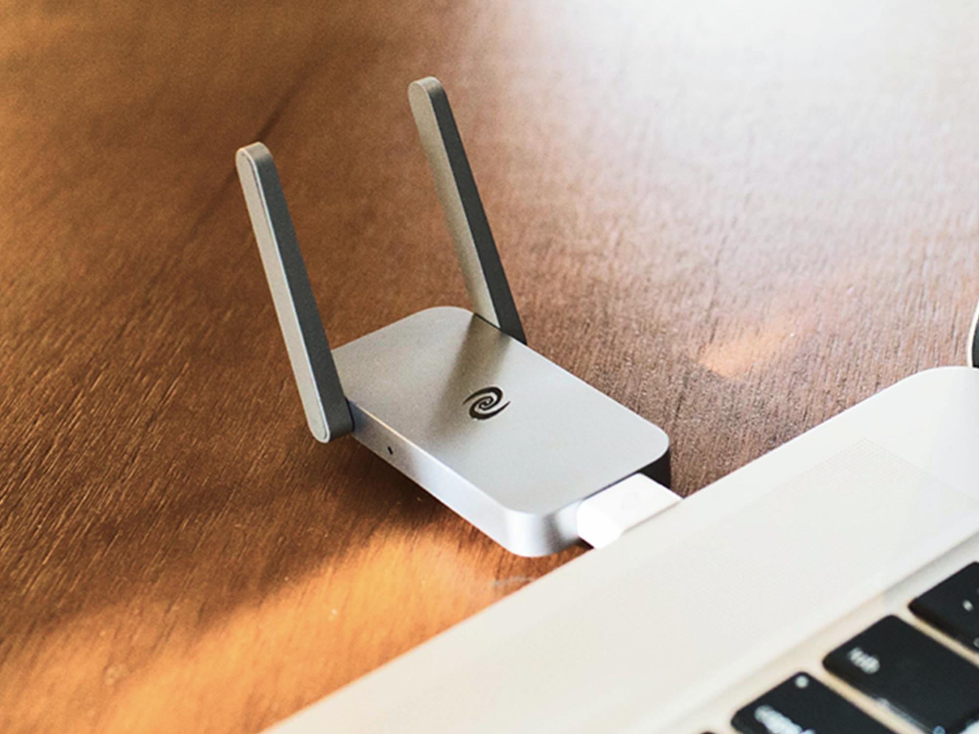 Header image for Deeper Connect Air Portable Decentralized VPN Travel Router Stack Commerce sponsored deal