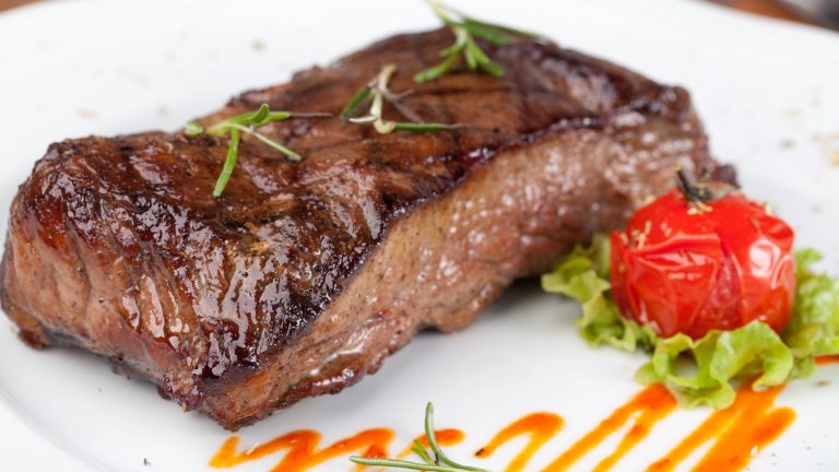 Grilled sirloin steak