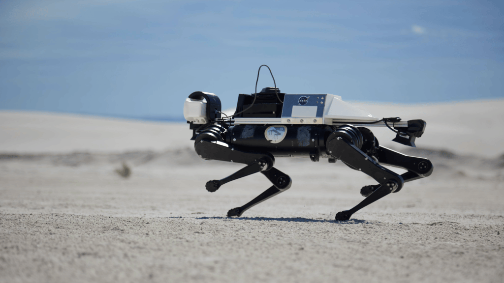 Robotics For Science LASSIE's robot dog may join astronauts on Mars | Popular Science