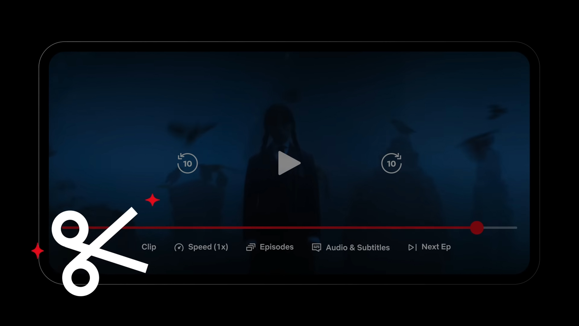 netflix moments clipping a show