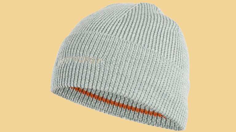 Icebreaker hat on a plain background