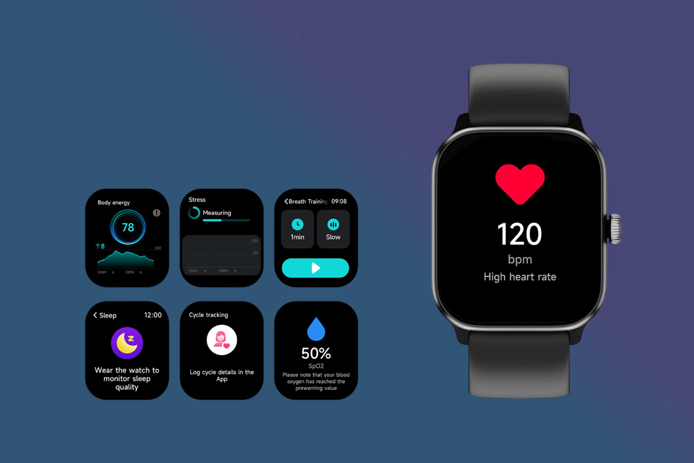 Interior image for Tempo AMOLED Smartwatch with Bluetooth Calling Stack Commerce sponsored deal