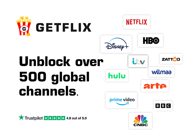 Interior image for Getflix Smart DNS and VPN Lifetime Subscription Stack Commerce sponsored deal