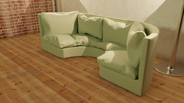 A graphical representation of what a real Gerver’s sofa might look like.