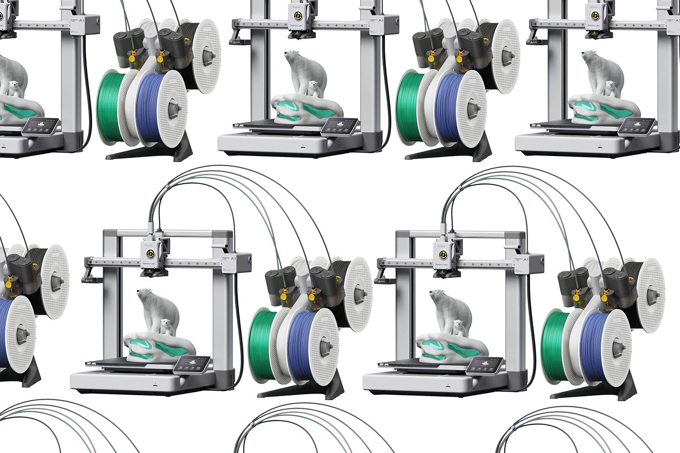 The Bambu Lab A1 is the best multi-color 3D printer for beginners