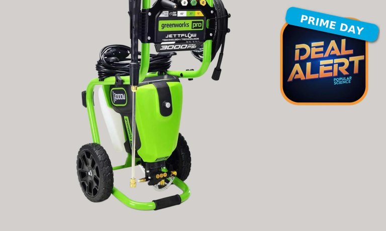 Greenworks pressure washer on sale for Amazon Prime Day