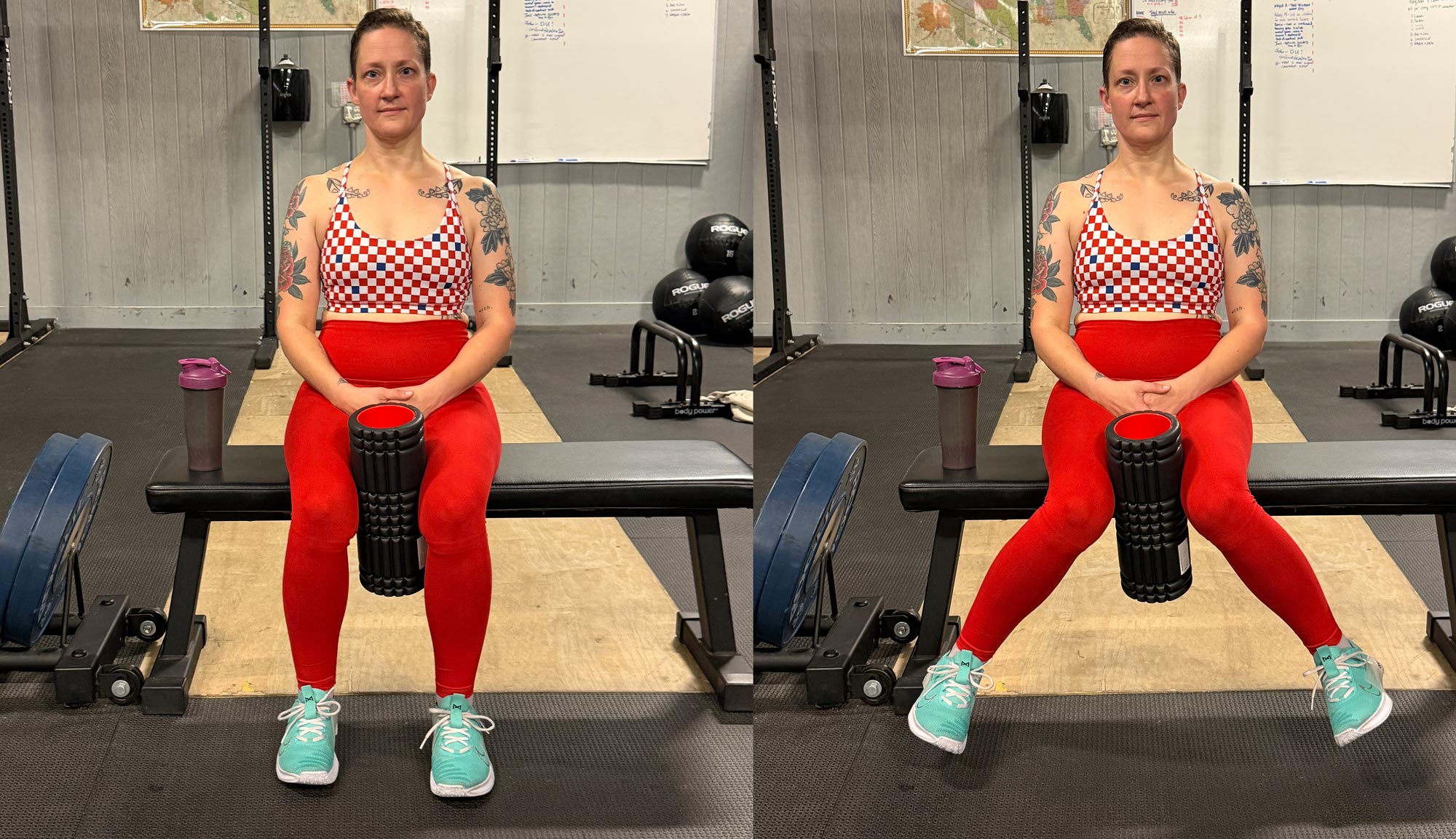 Sitting hip rotations