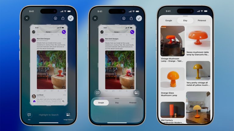 visual intelligence examples on iphone